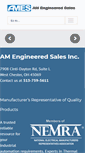 Mobile Screenshot of amengineeredsales.com